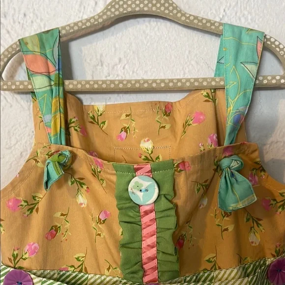 Matilda Jane Colorful Floral Layered Dress - Picture 6 of 9